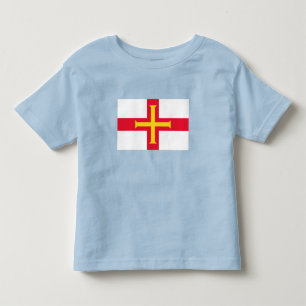 Camiseta Infantil Guernsey Flag