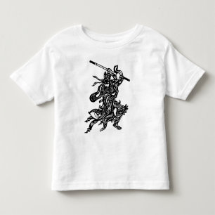 Camiseta Infantil Guerreiro chinês
