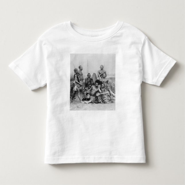 Camiseta Infantil Guerreiros, Congo Belga, 1894 (Frente)