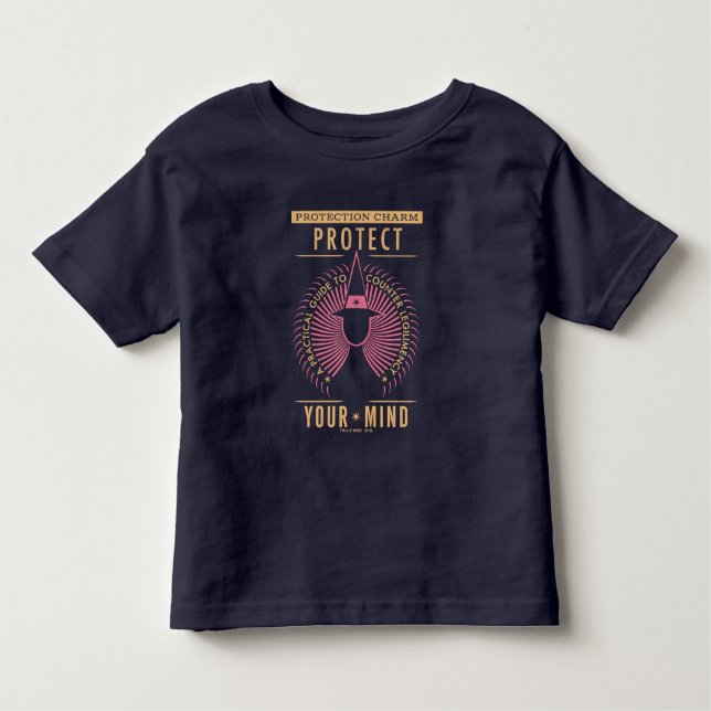 Camiseta Infantil Guia de Caracteres de Proteção (Frente)