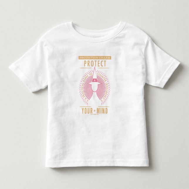 Camiseta Infantil Guia de Caracteres de Proteção (Frente)