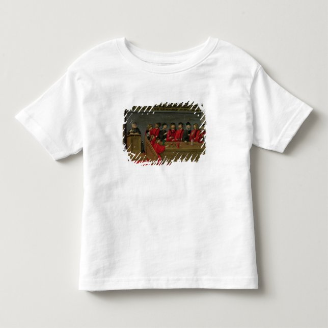 Camiseta Infantil Guilda de vendedores dos peixes (Frente)