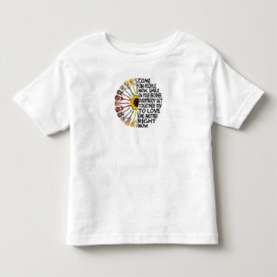 Camiseta Infantil Guitar Lover Presente de Violão Floral Acústico