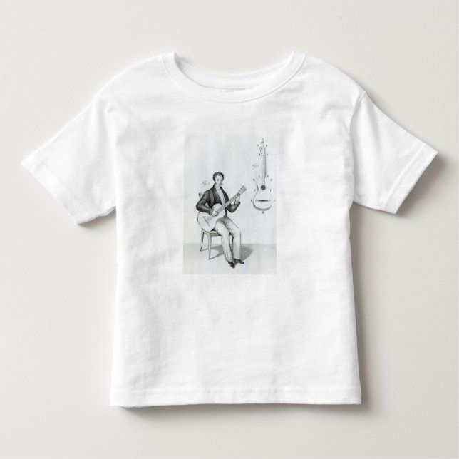 Camiseta Infantil Guitarra (Frente)