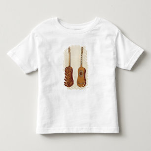 Camiseta Infantil Guitarra de Rizzio, "dos instrumentos musicais"
