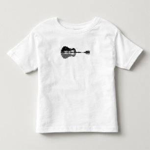 Camiseta Infantil Guitarrista Acústica Nature Est Música Bass Guitar