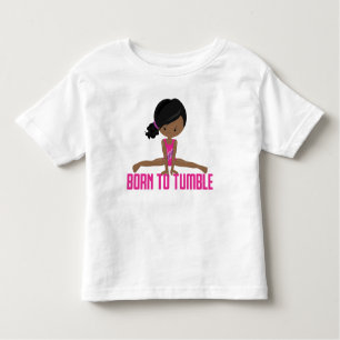 Camiseta Infantil Gymnast - Afro-Americano