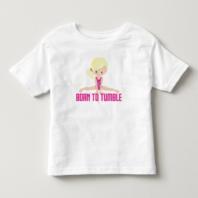 Camiseta Infantil Gymnast- Blonde (Frente)