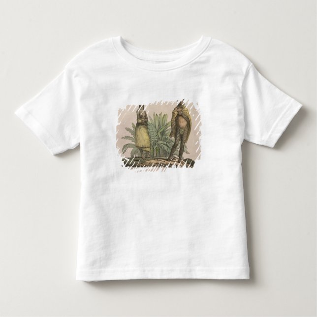 Camiseta Infantil Habitantes da Ilha de Páscoa (Frente)