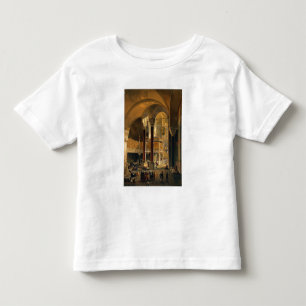 Camiseta Infantil Haghia Sophia, placa 8: a galeria e o b imperiais