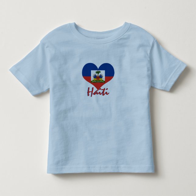 Camiseta Infantil Haiti (Frente)