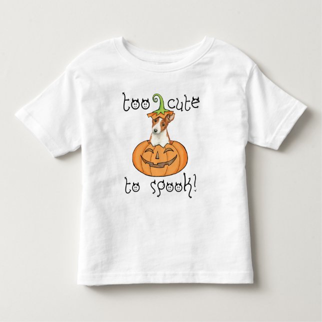 Camiseta Infantil Halloween Basenji T-Shirt (Frente)