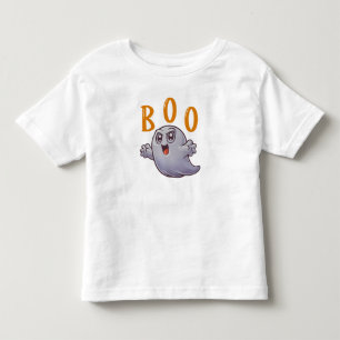 Camiseta Infantil Halloween Boo, Crianças do Dia das Bruxas