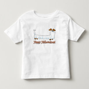 Camiseta Infantil Halloween Dachshund