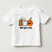 Halloween Engraçado Boo Personalizado