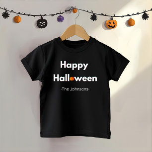 Camiseta Infantil Halloween Moderno Minimalista - Personalizado