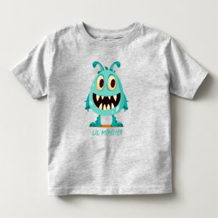 Camiseta Infantil Halloween/Monstro/desenho