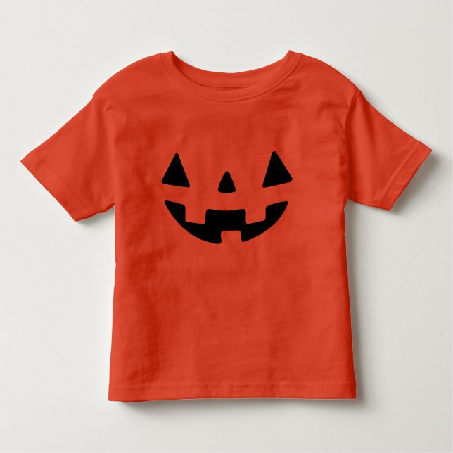 Camiseta Infantil Halloween Pumpkin (Frente)