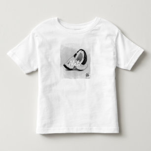 Camiseta Infantil HAMbyWG - Toddler's Vintage Look Hawaiin Coconuts