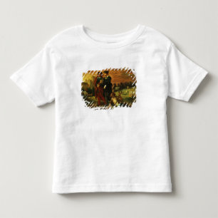 Camiseta Infantil Hamlet e Horatio no cemitério, 1859 (óleo em c