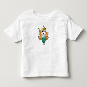 Camiseta Infantil Hamster com Jackhammer