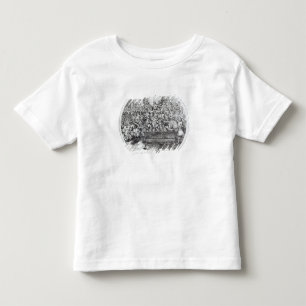 Camiseta Infantil Handel que conduz um oratório, c.1740