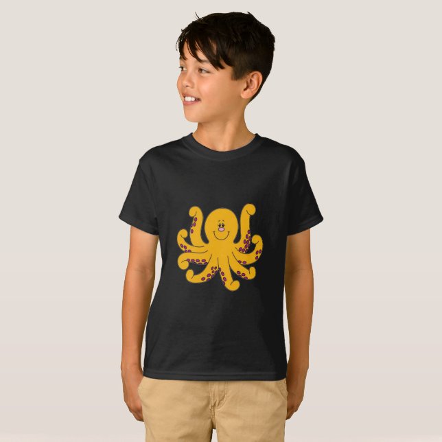 Camiseta Infantil Hanes TAGLESS® (Frente Completa)