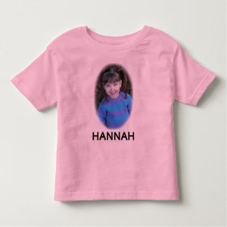 Camiseta Infantil Hannah Martin cor-de-rosa