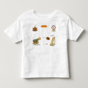 Camiseta Infantil Hannibal o Bala de Canhão