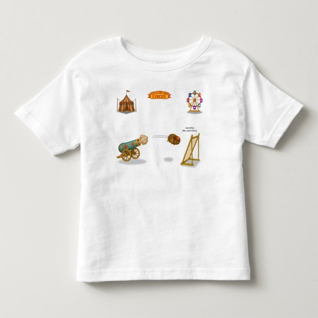 Camiseta Infantil Hannibal o Bala de Canhão (Frente)
