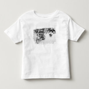Camiseta Infantil Hanoi Vietnã, Cyclo no Antigo Hanoi