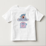 Camiseta Infantil Hanukkah Blue Pink Shirt "Dreidel in Box"<br><div class="desc">Seja o segundo, terceiro ou mais feliz Chanucá de criança, é uma época maravilhosa para celebrar Chanucá com seu mel. Este doce presente de T-Shirt pode ser personalizado escolhendo o seu estilo de fonte, tamanho, cor e texto favoritos. (Esta design pode ser impressa em diferentes tamanhos, cores e estilos de...</div>