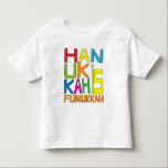 Camiseta Infantil Hanukkah é a T-Shirt de Funukkah Toddler<br><div class="desc">Hanukkah é a T-Shirt de Funukkah Toddler.</div>