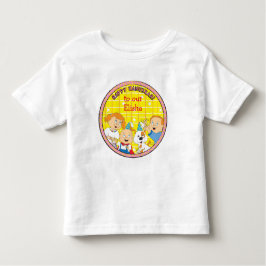 Camiseta Infantil Hanukkah Happy Toddler T-Shirt
