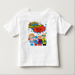 Camiseta Infantil Hanukkah Toddler T-Shirt<br><div class="desc">"Happy Hanukkah" Personalizou Toddler T-Shirt. Personalize com seu estilo de fonte,  tamanho,  cor e texto favoritos. (O Zazzle pode ajudá-lo com a caixa de texto,  se necessário. Basta ligar para eles em 877-893-8935.)</div>