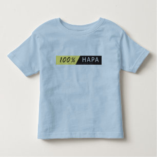 Camiseta Infantil HAPA caçoa o t-shirt - 100% HAPA