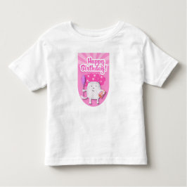 Camiseta Infantil Happy Birthday Celebration Design