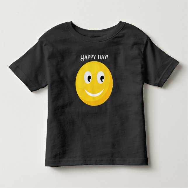 Camiseta Infantil Happy face in a good mood (Frente)