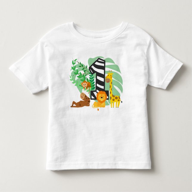 Camiseta Infantil Happy First Birthday Baby! (Frente)