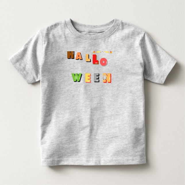 Camiseta Infantil Happy Halloween Spooky (Frente)