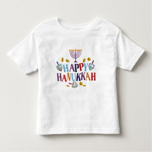 Camiseta Infantil Happy Hanukkah