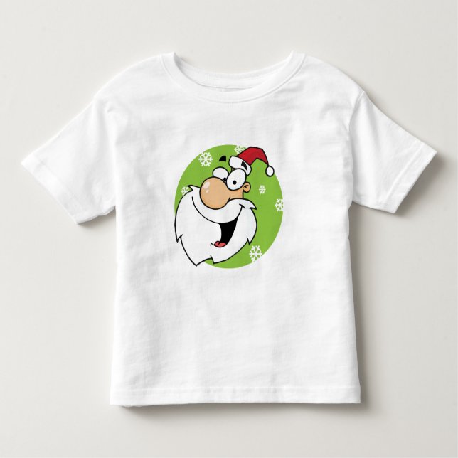 Camiseta Infantil Happy Santa Clause T-shirts e presentes (Frente)