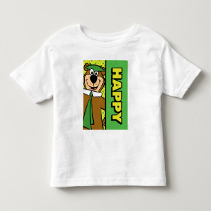 Camiseta Infantil Happy Yogi Bear