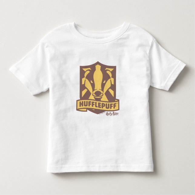 Camiseta Infantil HARRY POTTER™ | FFLUFF™ — Crest (Frente)