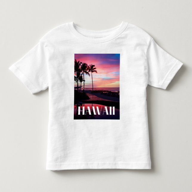 Camiseta Infantil Havaí (Frente)