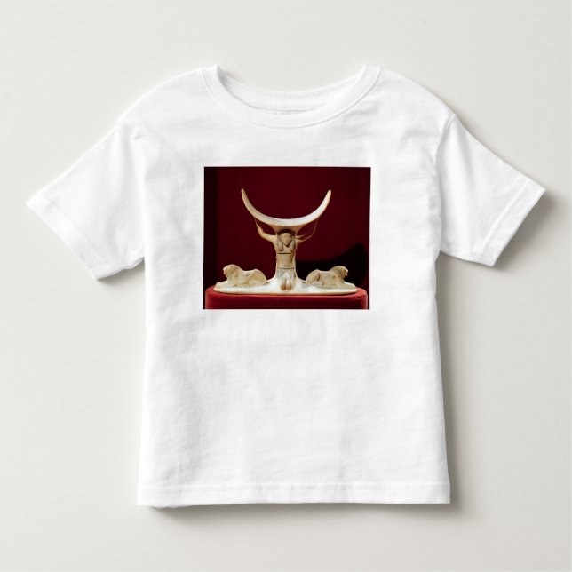 Camiseta Infantil Headrest com Shu, deus egípcio do ar (Frente)