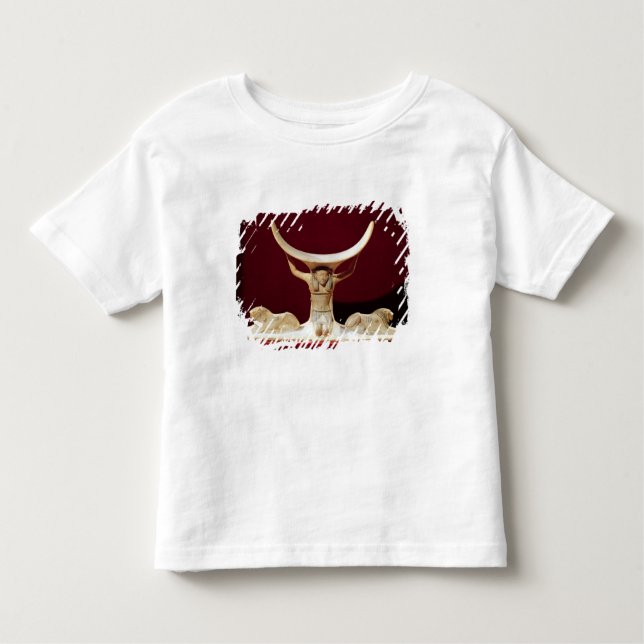 Camiseta Infantil Headrest com Shu, deus egípcio do ar (Frente)