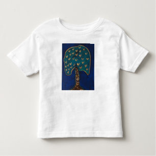 Camiseta Infantil Hearts Tree Toddler Fine Jersey T-Shirt