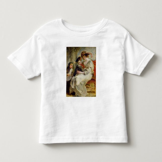 Camiseta Infantil Helene Fourment com duas crianças (Frente)