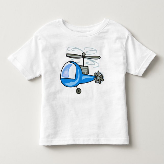 Camiseta Infantil Helicóptero infantil (Frente)